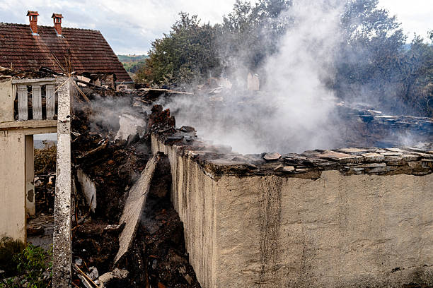 Professional Fire Damage Removal technician working in Spring Valley, AZ
